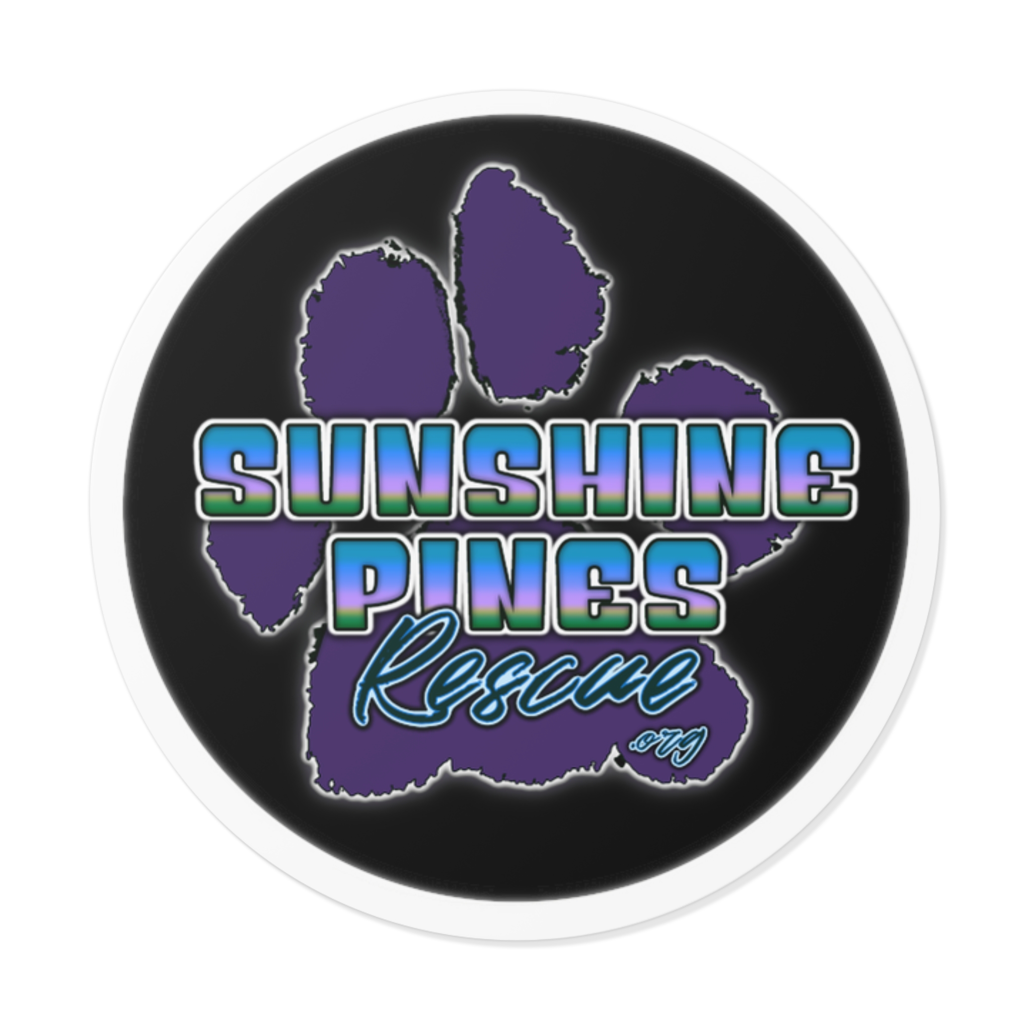 Sunshine Pines Logo Sticker