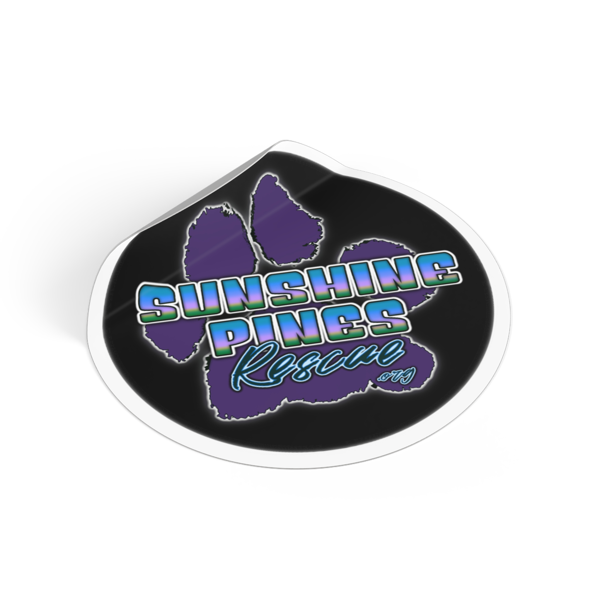 Sunshine Pines Logo Sticker - Image 2