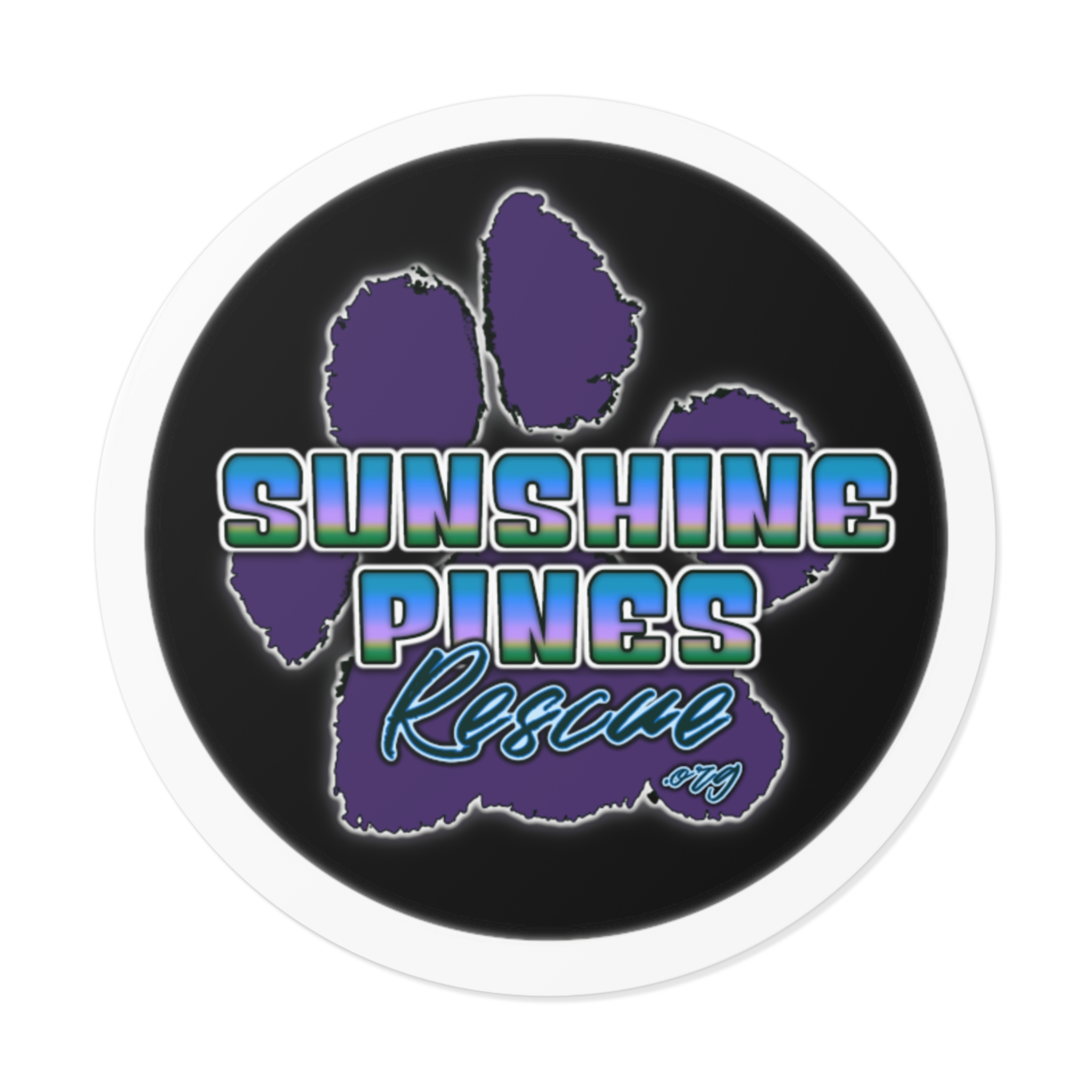 Sunshine Pines Logo Sticker - Image 5
